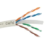 Cable cat 6ae 23 awg. 4 pares trenzados Comercial JH