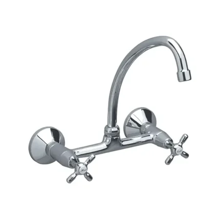 Juego con Mezcladora Externa de Pared para Cocina NEW PORT Comercial JH