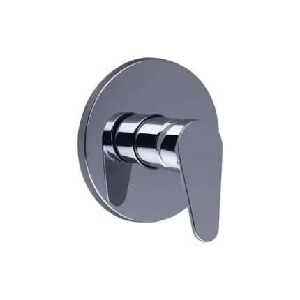 Mezcladora Monocomando para Ducha Compacta redondo Comercial JH