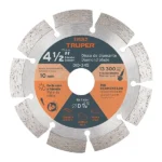 Disco de diamante de rin segmentado 4 ½” Truper Comercial JH