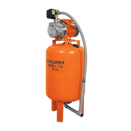 Equipo hidroneumático 100L bomba jet 1hp Truper Comercial JH