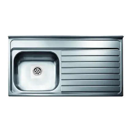 Fregadero 100.50 1C instalación empotre Teka faldón derecho Comercial JH