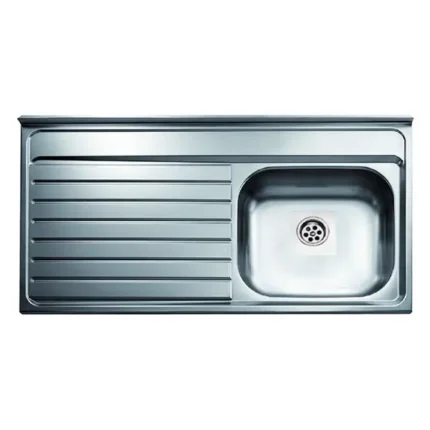 Fregadero 100.50 1C instalación empotre Teka faldón izquierdo Comercial JH