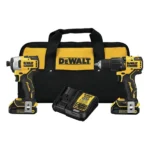 Kit de taladro percutor inalámbrico 20V taladro 1/2 Atornil Impacto 1/4 Comercial JH