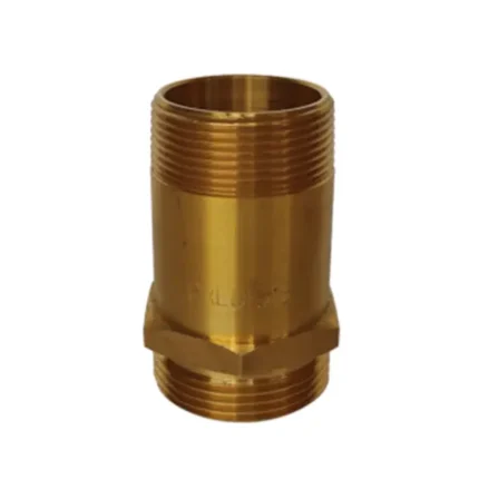 Niple de bronce 1 1/2” Comercial JH